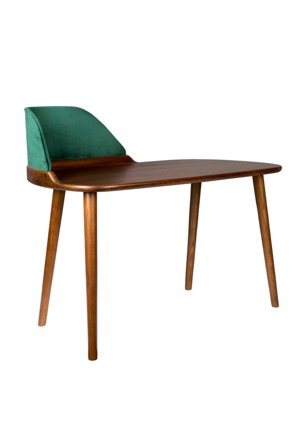 Bureau en bois de style moderne du milieu du siècle
