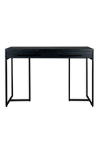 Console table motif chevrons vintage