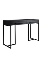 Console table motif chevrons vintage