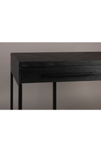 Console table motif chevrons vintage