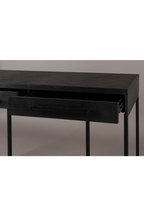 Console table motif chevrons vintage