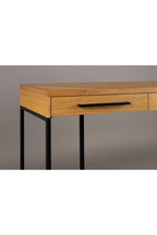 Console table motif chevrons vintage