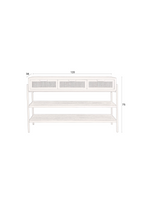 Console en rotin