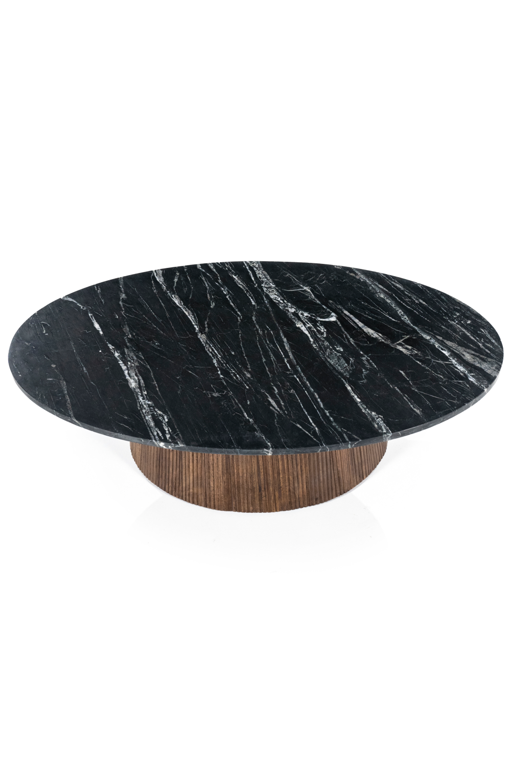 Table basse en marbre noir