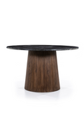 Table à manger ronde en marbre