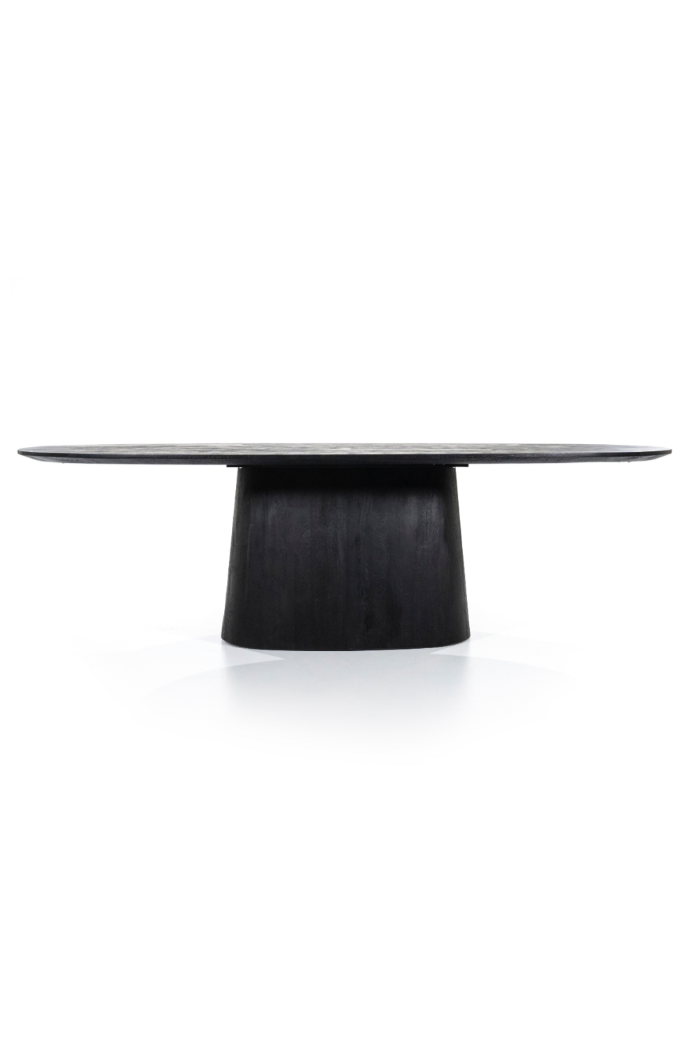 Table de salle à manger sur pied en bois de manguier M