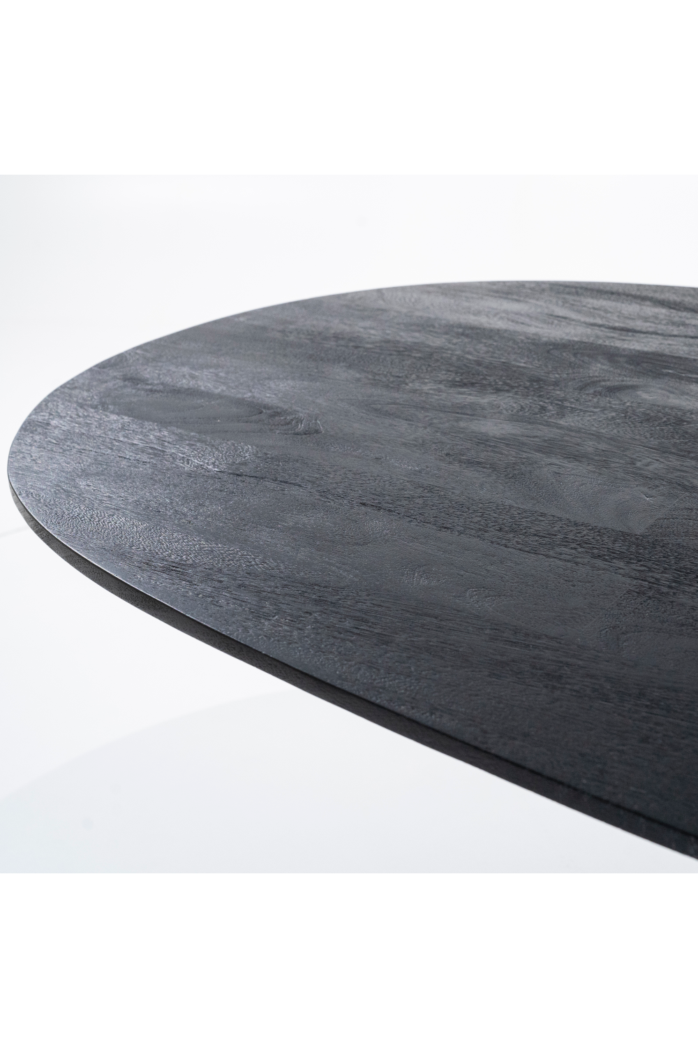Table de salle à manger sur pied en bois de manguier M