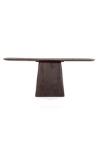 Console piédestal en bois de manguier