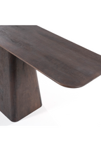 Console piédestal en bois de manguier