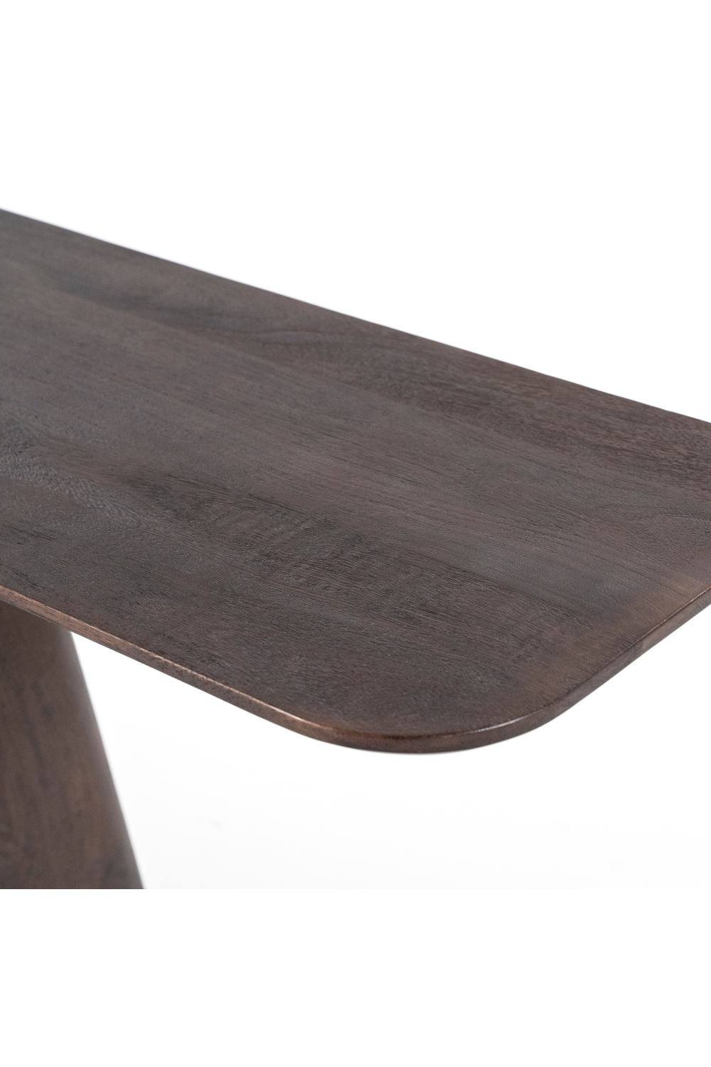 Console piédestal en bois de manguier