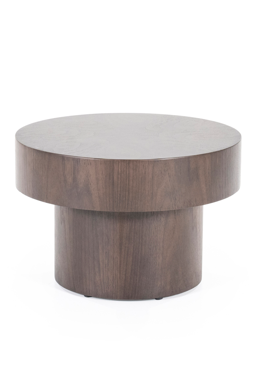 Table d'appoint en noyer laqué