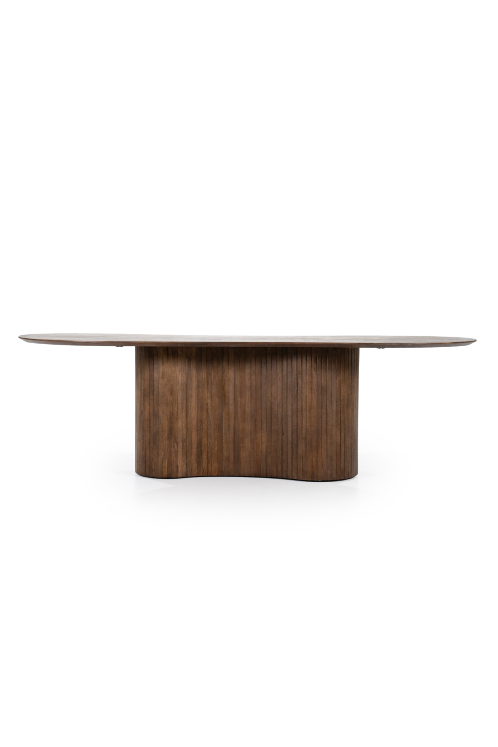 Table de salle à manger moderne en bois de manguier