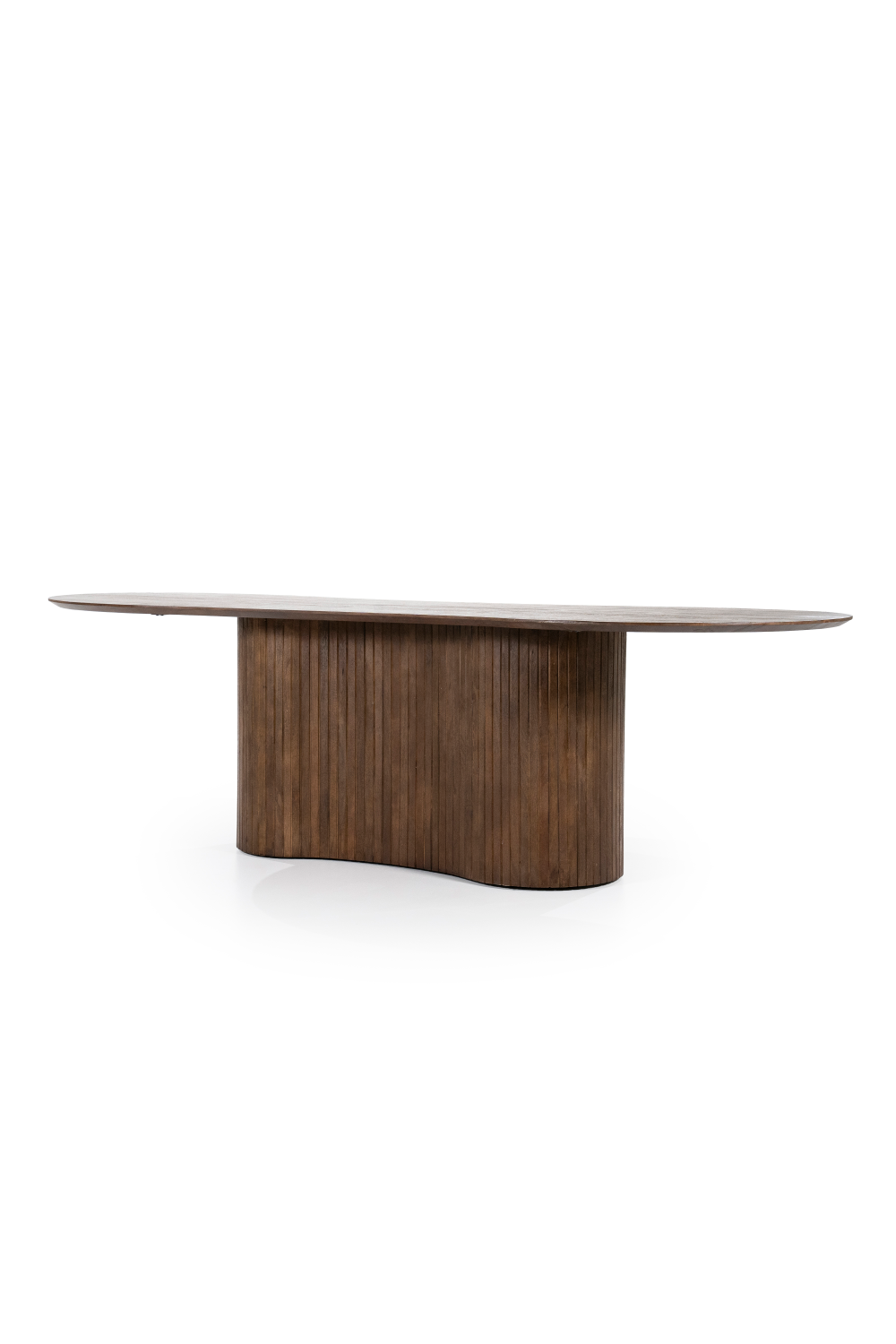 Table de salle à manger moderne en bois de manguier