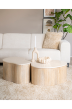 Table basse Fluted Mango