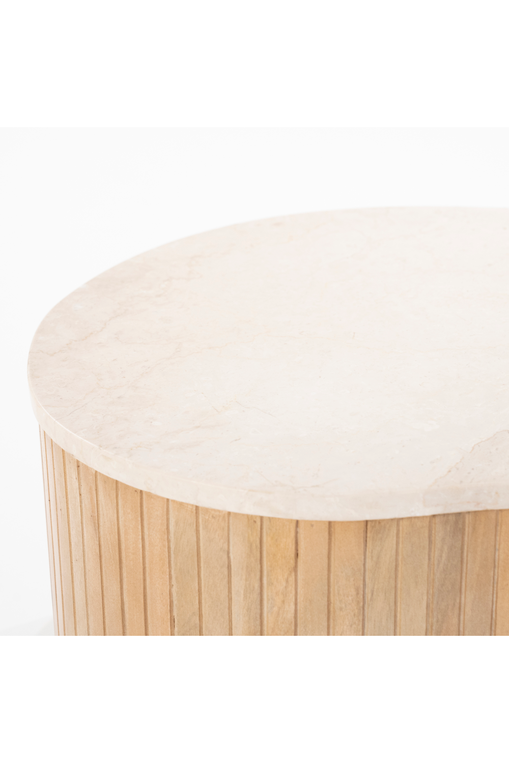 Table basse Fluted Mango