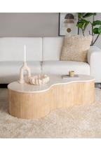 Table basse Fluted Mango