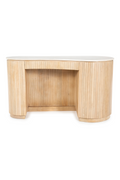 Bureau en marbre de forme organique