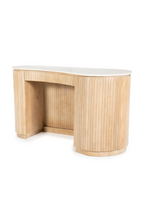 Bureau en marbre de forme organique