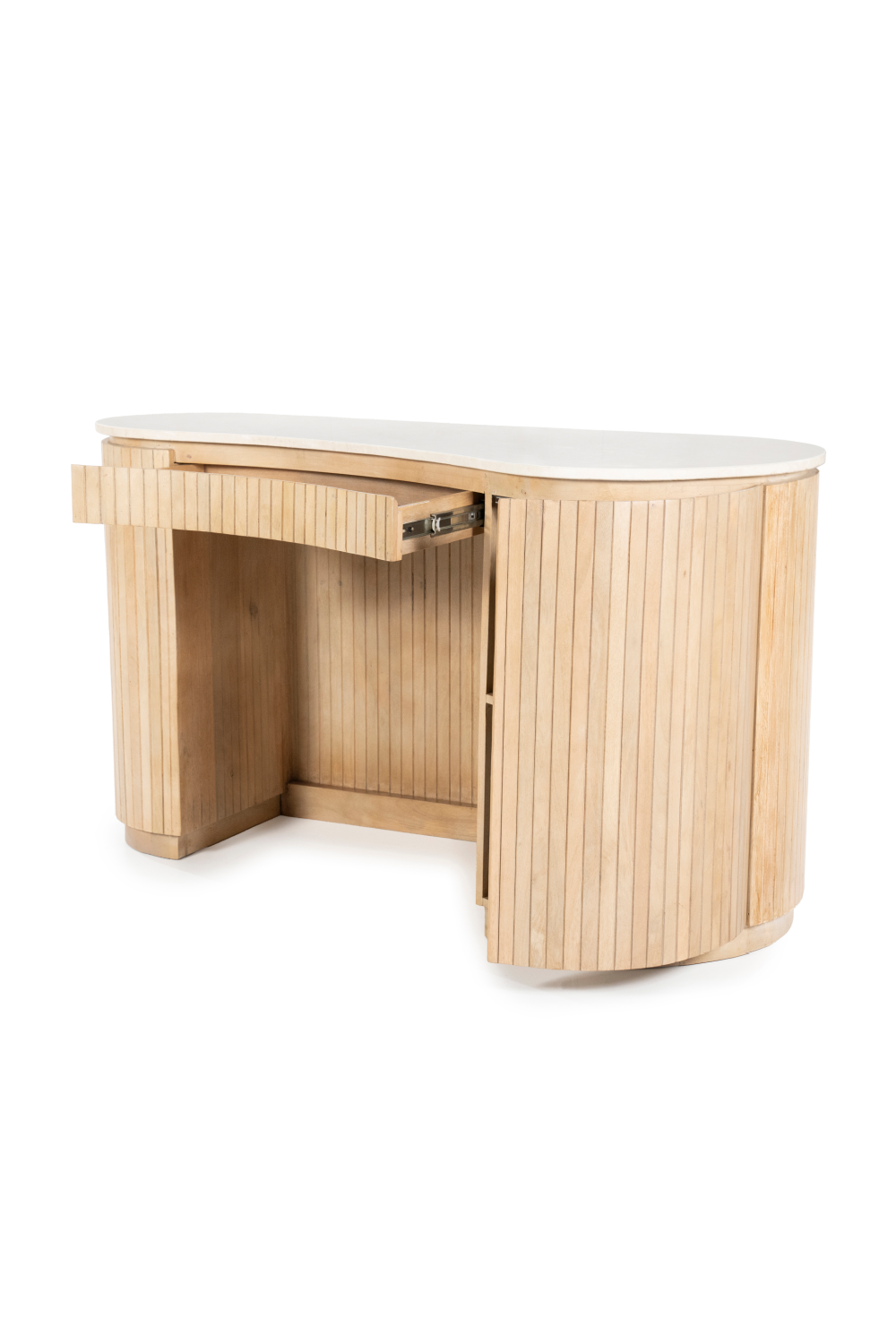 Bureau en marbre de forme organique