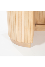 Bureau en marbre de forme organique