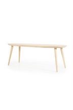 Table à manger en chêne laqué L