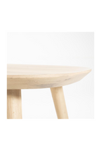 Table à manger en chêne laqué L