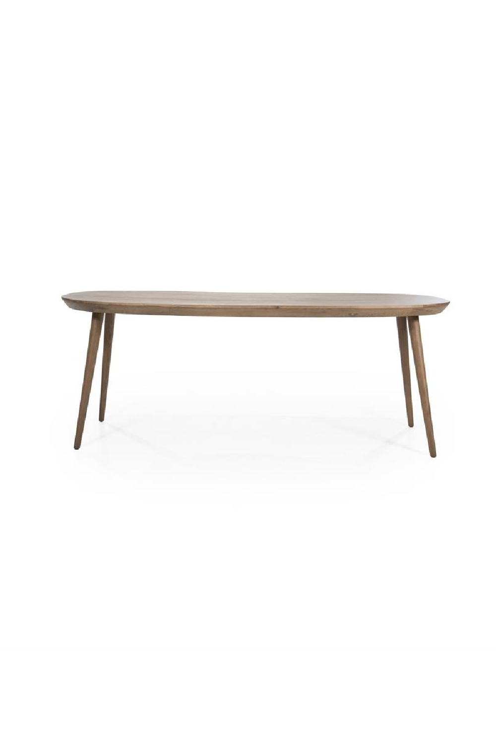 Table à manger en chêne laqué L