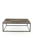 Table basse en marbre poli