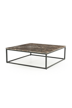 Table basse en marbre poli