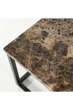 Table basse en marbre poli