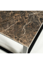 Table basse en marbre poli