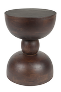 Table d'appoint en bois de manguier