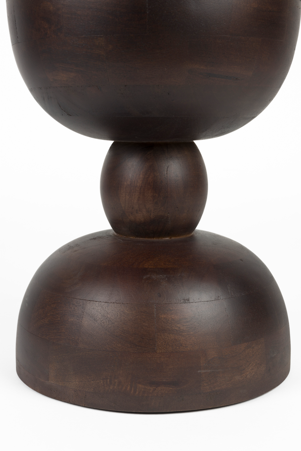 Table d'appoint en bois de manguier