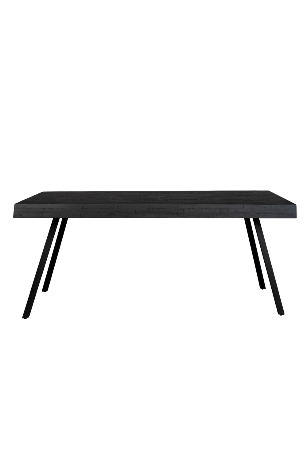 Table de salle à manger en teck noir