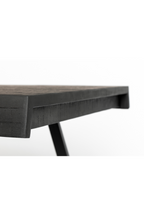 Table de salle à manger en teck noir