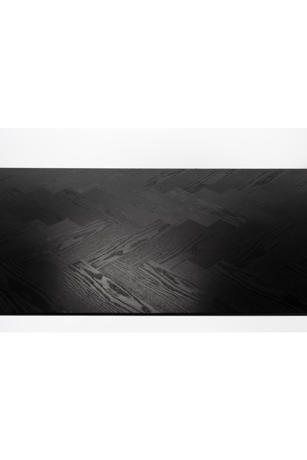 Table à manger rectangulaire noire