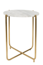 Table d'appoint en marbre