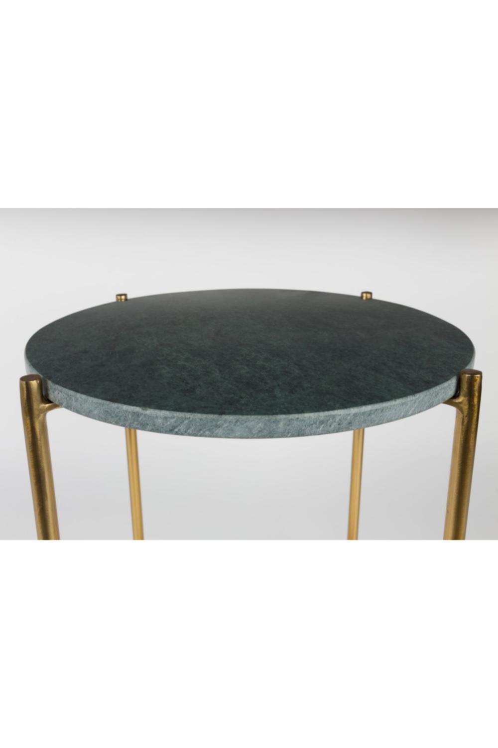 Table d'appoint en marbre vert