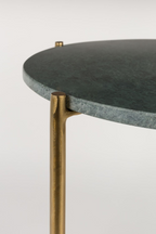 Table d'appoint en marbre vert