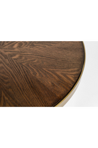Table d'appoint à rebord doré