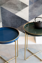 Table d'appoint ronde moderne
