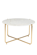 Table basse ronde en marbre