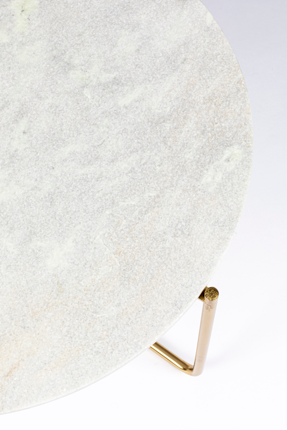 Table basse ronde en marbre