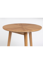 Table d'appoint ronde en bois