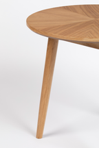 Table d'appoint ronde en bois