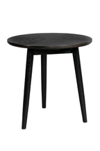 Table d'appoint tripode noire