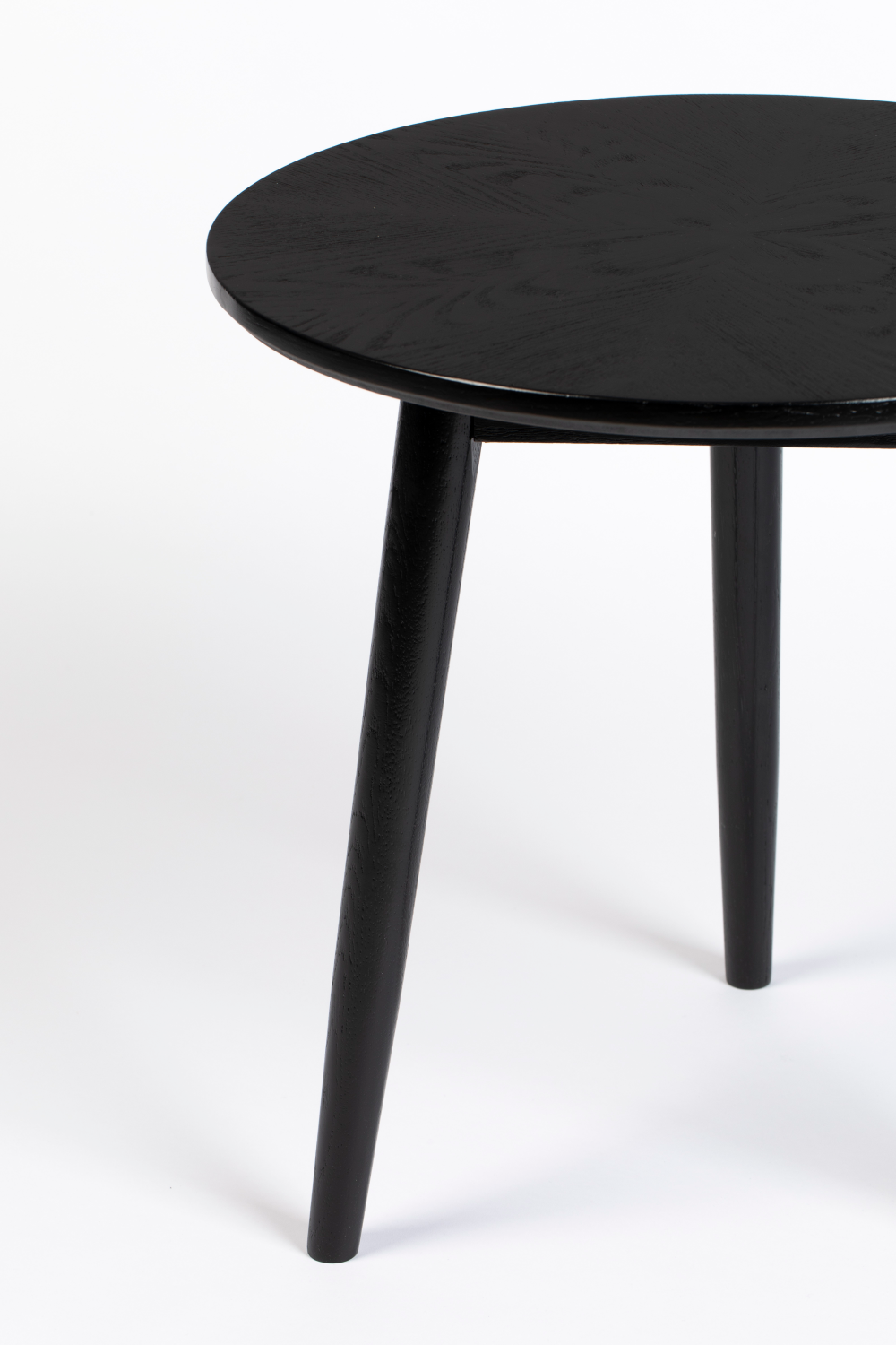 Table d'appoint tripode noire