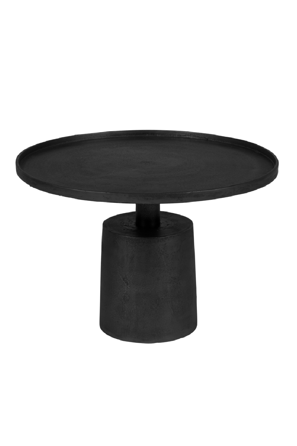 Table basse noire antique
