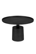 Table basse noire antique