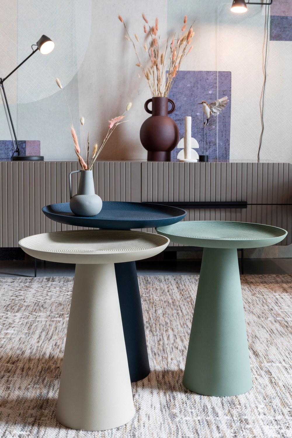 Table d'appoint piédestal minimaliste L